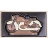 ChocoMotor II – Birthday Motorcycle Made of Milk Chocolate | Wooden Box with Birthday Ribbon | Gift for Motorcycle Lovers | Children | Adults | Men view 4