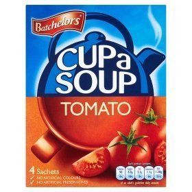 Batchelors Tomato Cup a Soup, 4 Servings, 93 g × 2, by N/A