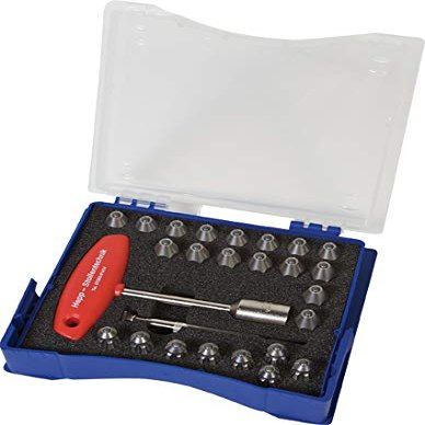 Hepp Stainless Steel Horse Stud Kit, 14 mm, 3/8 in
