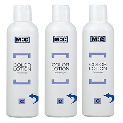 Meister Coiffeur Color Lotion C Anthracite, 3 x 250 ml, Color Fixative by M:C