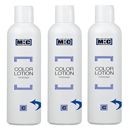 Meister Coiffeur Color Lotion C Anthracite, 3 x 250 ml, Color Fixative by M:C