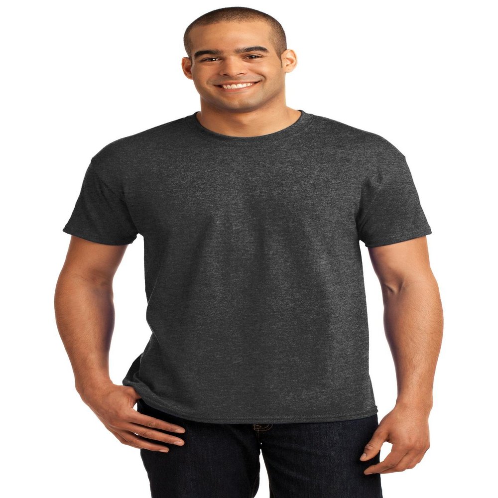 Adult Comfortblend Ecosmart Tee (Charcoal Heather) (2X)