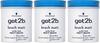 got2b Beach Matte Matt Paste, 3 x 100 ml, Styling Paste for Matte Surfer Looks view 1