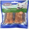 TX-31343 Chewing Bones Rawhide with Chicken Filet Coating 11cm view 1