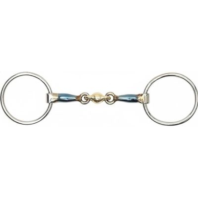 Shires Blue Sweet Iron Loose Ring Bit with Lozenge 5 1/2"