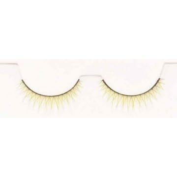 Rio Yellow False Eyelashes, 2 Pieces, with Collar