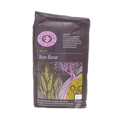 Organic White Rye Flour - 1 kg