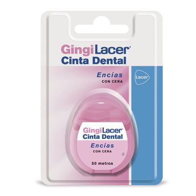Lacer Dental Floss, Black, Standard, Mint, 1 pc