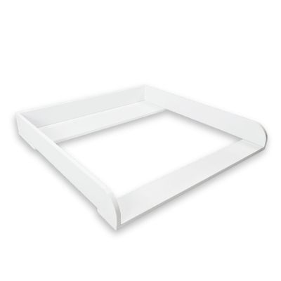 Puckdaddy Moritz Changing Table Topper for Malm Dresser, White