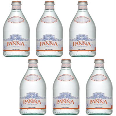 Acqua Panna Natural Spring Water, 75 cl, Glass Bottles, 6-Pack