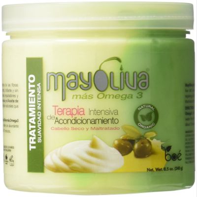 Mayoliva Hair Treatment 236.6 mL – Intensive Mayonnaise and Olive Oil Treatment
