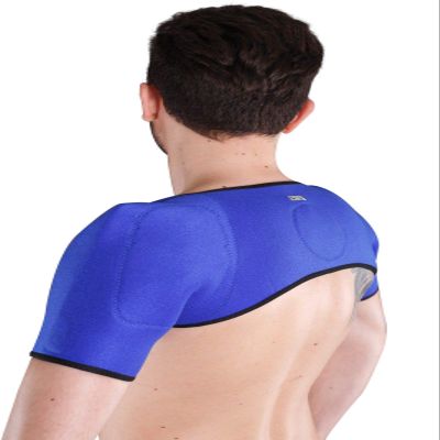 Innovative Tourmaline Shoulder Warmer, Shoulder Support (S, Black)