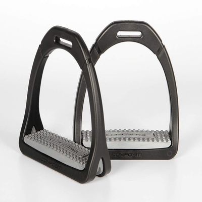 Harry's Horse Compositi Profile Premium Stirrups, Gray, Child