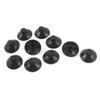 Black Aquarium Suction Cups for Air Tubing, 10-Pack view 1
