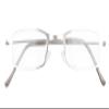 Eyekepper 3-Piece Stainless Steel Half-Eye Reading Glasses +4.0 view 3
