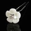 Miya 4-Piece Princess Mei Flower Hair Spirals with Pearl and Rhinestone Details view 1