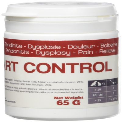 Nutrivet Art Control Supplement for Dogs and Cats, 65 g