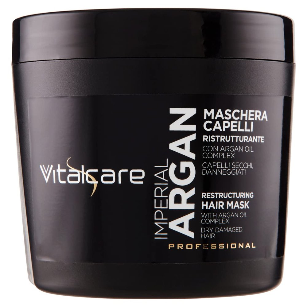 Vitalcare Imperial Argan Restructuring Hair Mask for Dry, Damaged Hair, 500 ml