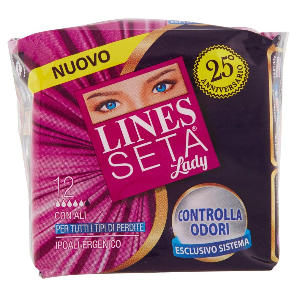 Lines Seta Ultra Lady, 12 Count