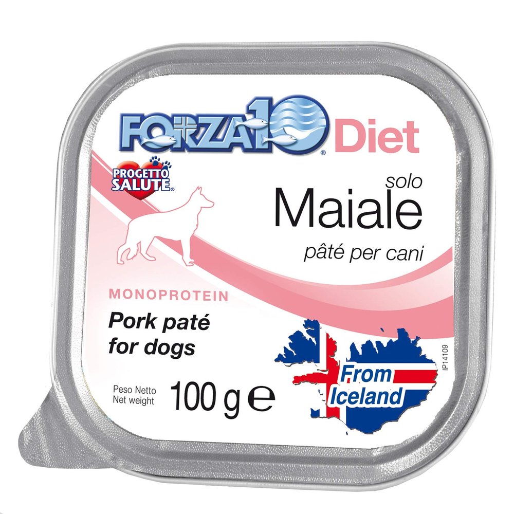 FORZA 10 Diet Solo Maiale 100g - Monoprotein Wet Dog Food