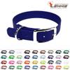 LENNIE BioThane Collar, Pin Buckle, 13 mm Wide, 20–24 cm, Blue, Printing Available view 2