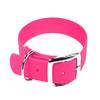 LENNIE BioThane Collar, Pin Buckle, 13 mm Wide, 20–24 cm, Neon Pink, Printing Available view 1