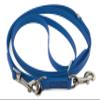 LENNIE Adjustable BioThane Double-Ended Dog Leash, 13 mm Wide, 3 m, Azure Blue view 1