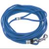 LENNIE Round BioThane Long Line for Dogs 15–25 kg, 6 mm, 12 m, with Hand Loop, Azure Blue view 2