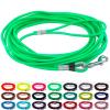 LENNIE Round BioThane Long Line for Dogs 15–25 kg, 6 mm, 15 m, Neon Green view 1