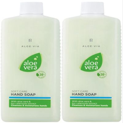 LR ALOE VIA Aloe Vera Gentle Cleansing Hand Soap Refill Pack (2 x 500 ml)