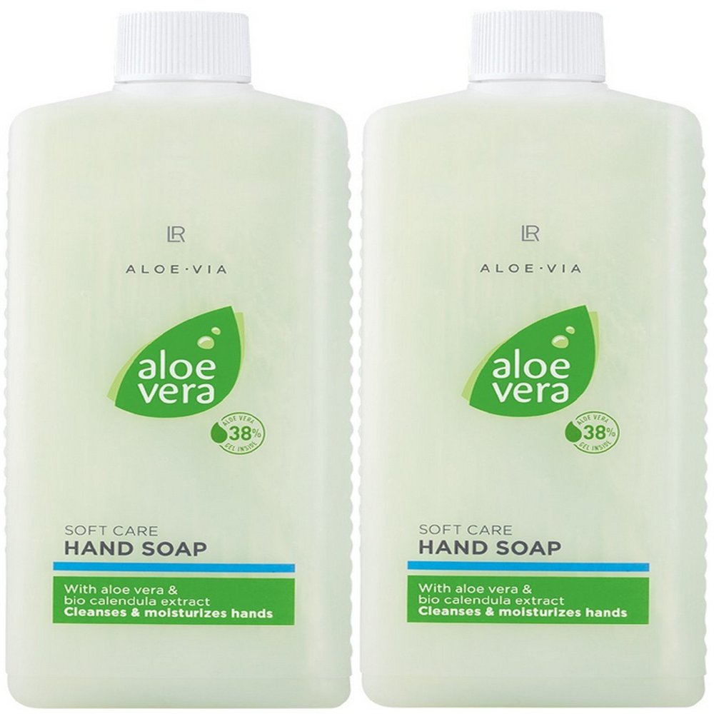 LR ALOE VIA Aloe Vera Gentle Cleansing Hand Soap Refill Pack (2 x 500 ml)