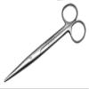 Bandage Scissors, Adhesive Bandage Scissors, Rescue Scissors, Straight, Rounded, 15 cm - VS5 view 1
