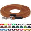 LENNIE BioThane Long Line, 19 mm, for Dogs 35 kg+, 15 m, Light Brown, Stitched view 1