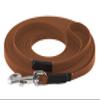 LENNIE BioThane Long Line, 19 mm, for Dogs 35 kg+, 15 m, Light Brown, Stitched view 2