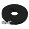 LENNIE BioThane Long Line, 19 mm, for Dogs 35 kg+, 20 m, No Hand Loop, Black, Stitched view 2