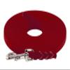 LENNIE BioThane Long Line, 13 mm, 20 m, for Dogs 15–25 kg, No Hand Loop, Red, Braided view 1