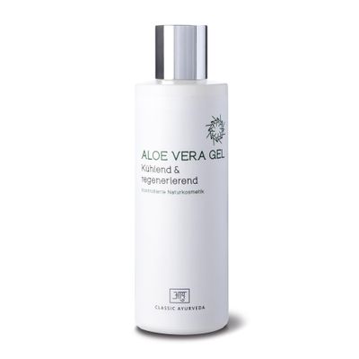 Classic Ayurveda Organic Aloe Vera Gel, Natural Cosmetics, 200 ml