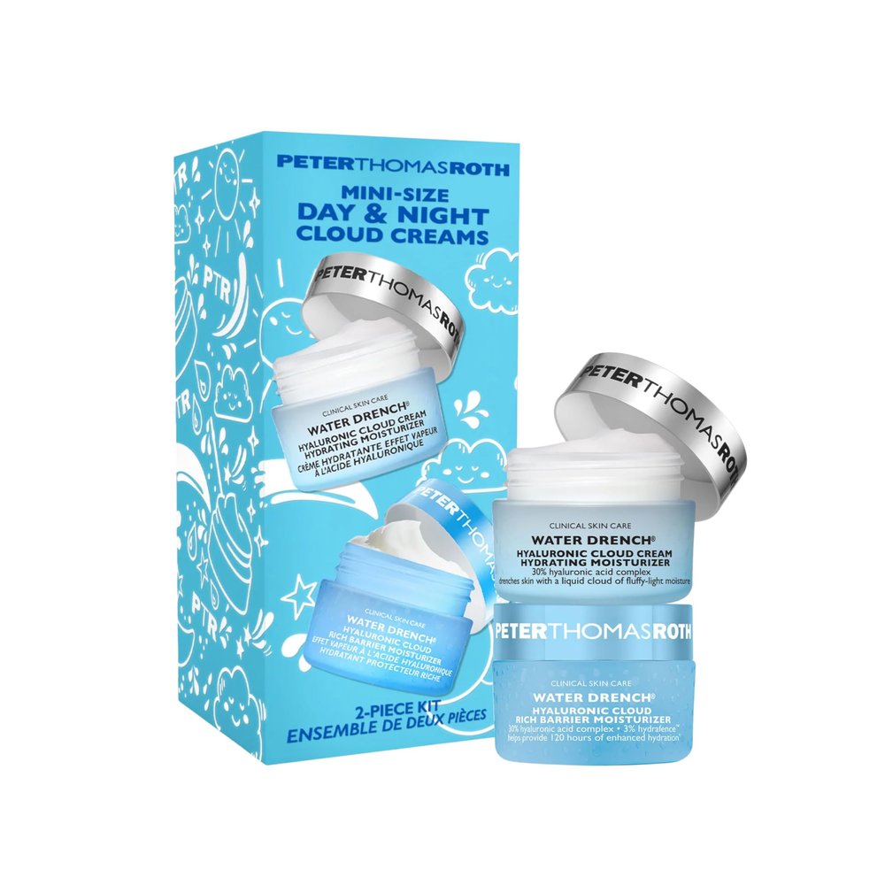 Peter Thomas Roth Mini Day & Night Cloud Creams Set, Water Drench Duo