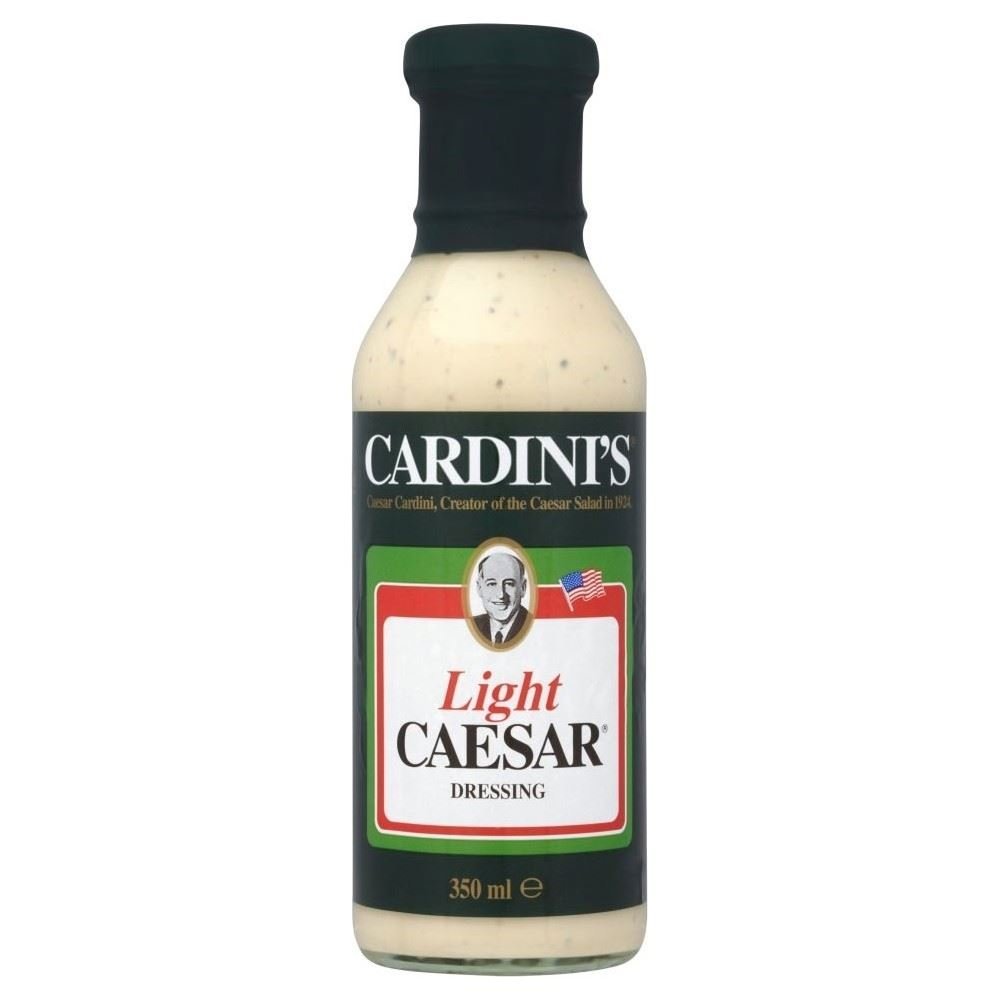 Cardini's Low Fat Caesar Dressing (350 ml) - Pack of 6
