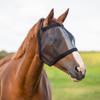 QHP Fly Mask Without Ears | Clear Vision | Easy to Fasten | Comfortable | Easy Care | Black view 1