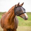 QHP Fly Mask Without Ears | Clear Vision | Easy to Fasten | Comfortable | Easy Care | Black view 2