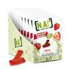 NA! Strawberry/Apple Fruit Snack - Healthy Snack for On the Go and Between Meals - Soft Fruit Pieces Made from 100% Fruit, No Added Sugar, Vegan - 10-Pack (10 x 35 g) view 1