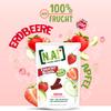 NA! Strawberry/Apple Fruit Snack - Healthy Snack for On the Go and Between Meals - Soft Fruit Pieces Made from 100% Fruit, No Added Sugar, Vegan - 10-Pack (10 x 35 g) view 2