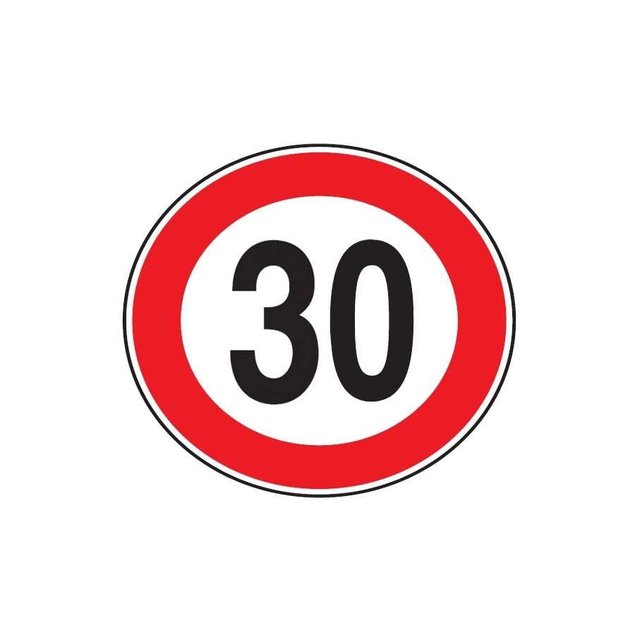 Road Sign: 50 km/h Speed Limit 3G