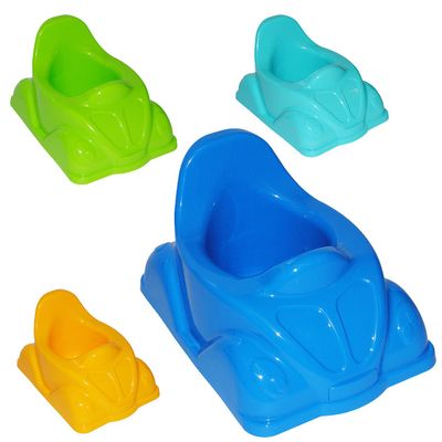 Children's Potty Trainer with Backrest and Splash Guard, Car Design