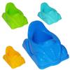 Children's Potty Trainer with Backrest and Splash Guard, Car Design view 1