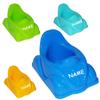 Children's Potty Trainer with Backrest and Splash Guard, Car Design view 3