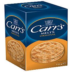 Carr's Melts Original Crackers - 150 g - 4 x