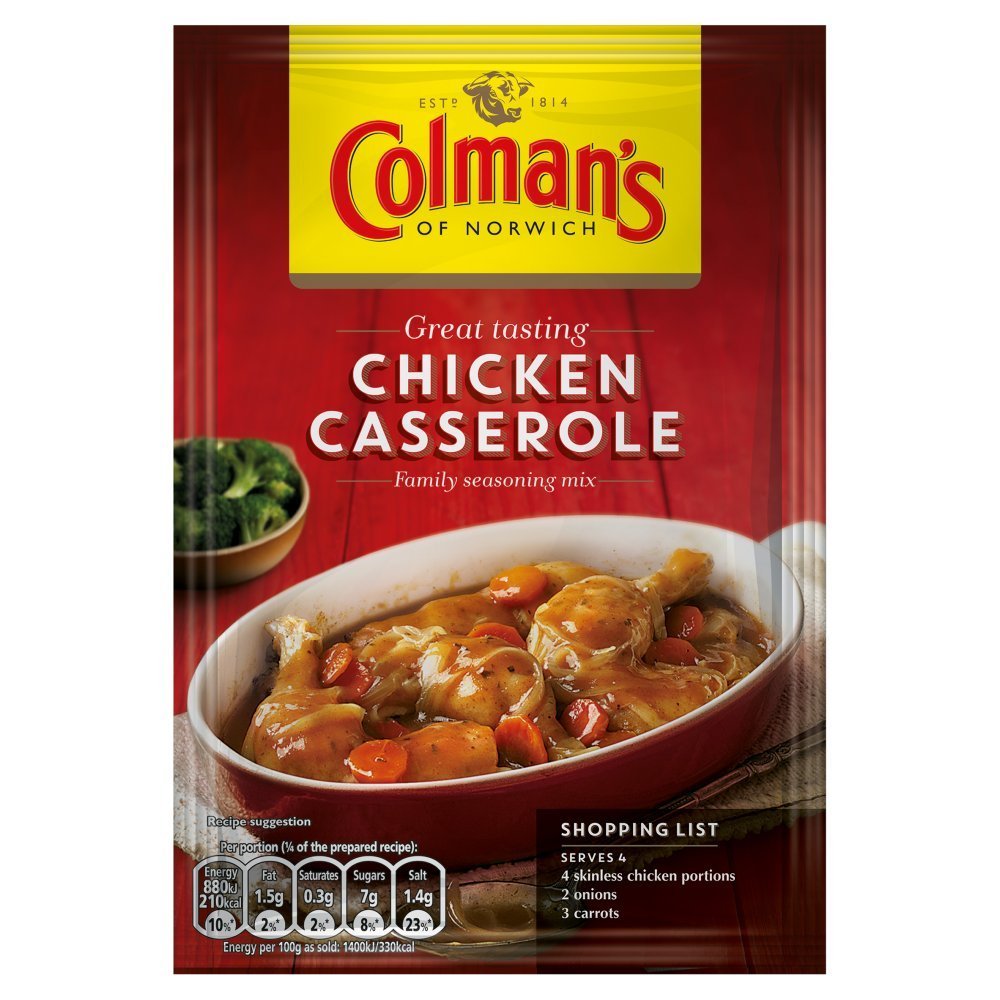 Colman's Casserole Mix Chicken Mix (40 g x 12 x 1 pack)