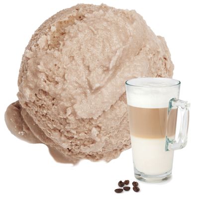 Latte Macchiato Flavor Soft-Serve Ice Cream Powder, 1 kg